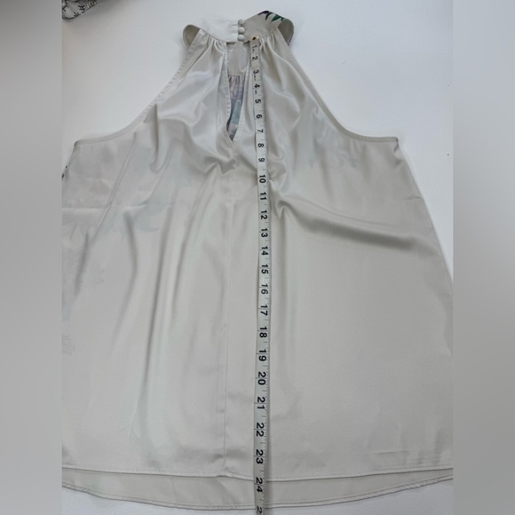 NWT Express Floral Halter Tank Top Womens Size Medium - Picture 8 of 9